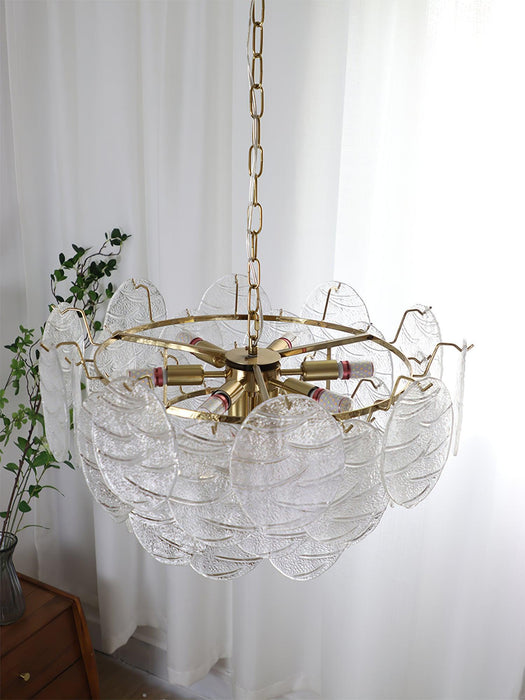 Glass Disc Chandelier - DWHOME