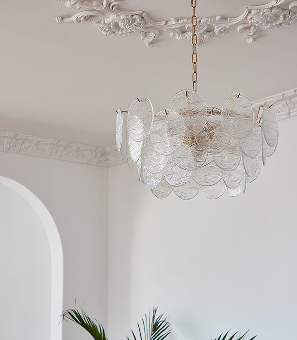 Glass Disc Chandelier - DWHOME