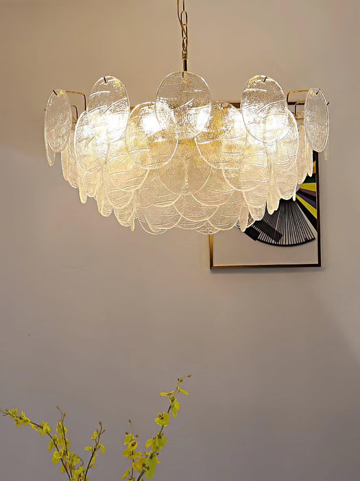 Glass Disc Chandelier - DWHOME
