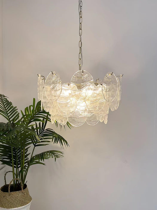 Glass Disc Chandelier - DWHOME