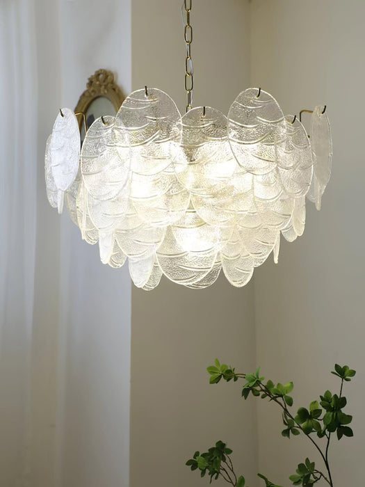 Glass Disc Chandelier - DWHOME
