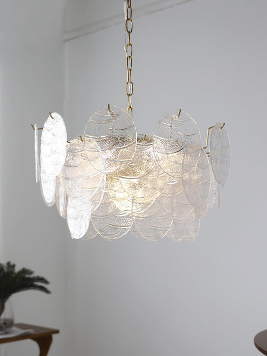 Glass Disc Chandelier - DWHOME