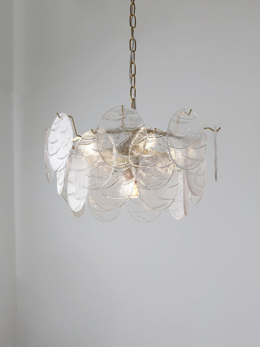 Glass Disc Chandelier - DWHOME