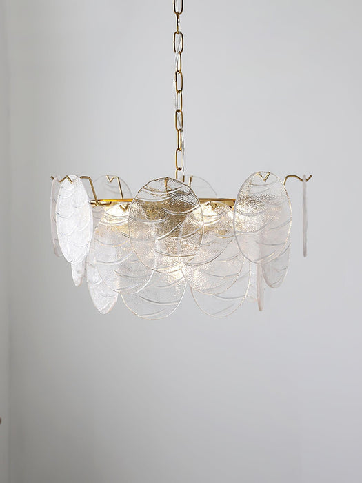 Glass Disc Chandelier - DWHOME