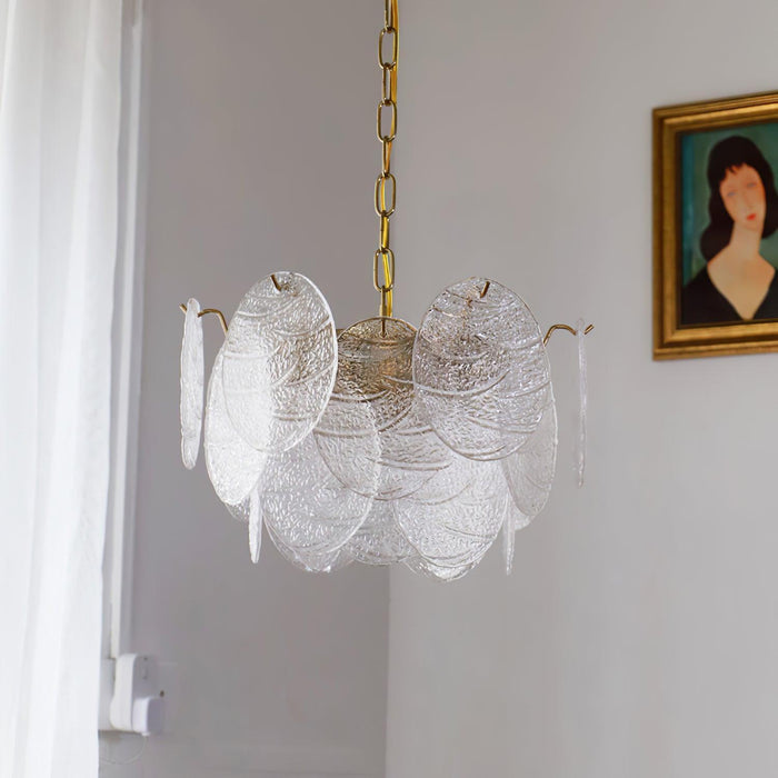 Glass Disc Chandelier - DWHOME