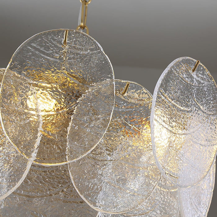 Glass Disc Chandelier - DWHOME