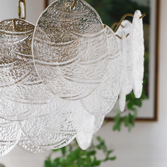 Glass Disc Chandelier - DWHOME
