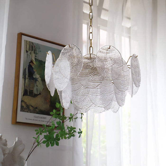 Glass Disc Chandelier - DWHOME