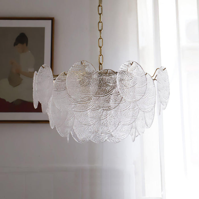 Glass Disc Chandelier - DWHOME