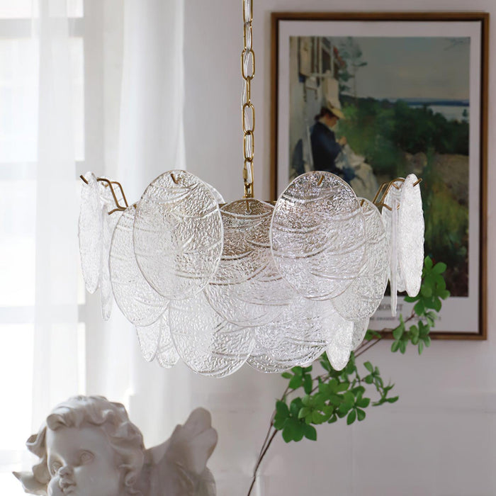 Glass Disc Chandelier - DWHOME