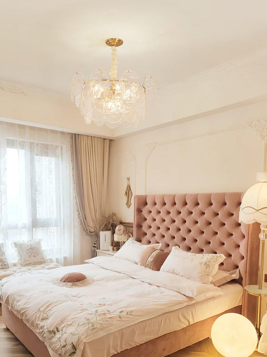 Glass Disc Chandelier - DWHOME