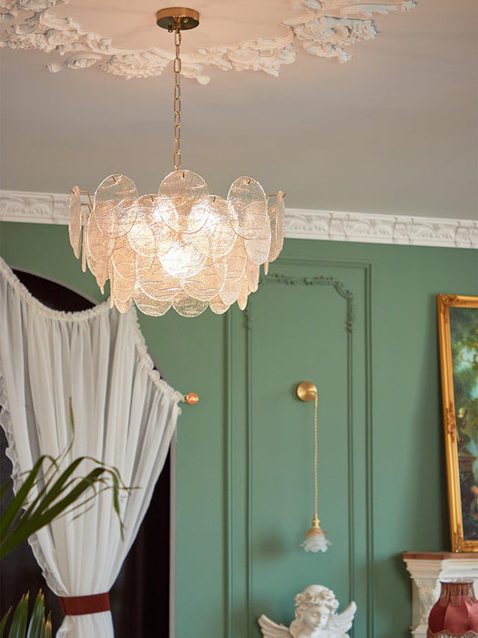 Glass Disc Chandelier - DWHOME