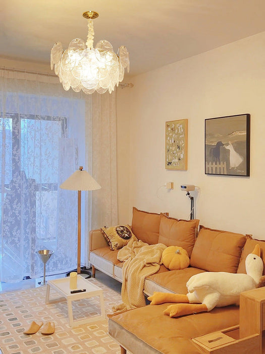 Glass Disc Chandelier - DWHOME