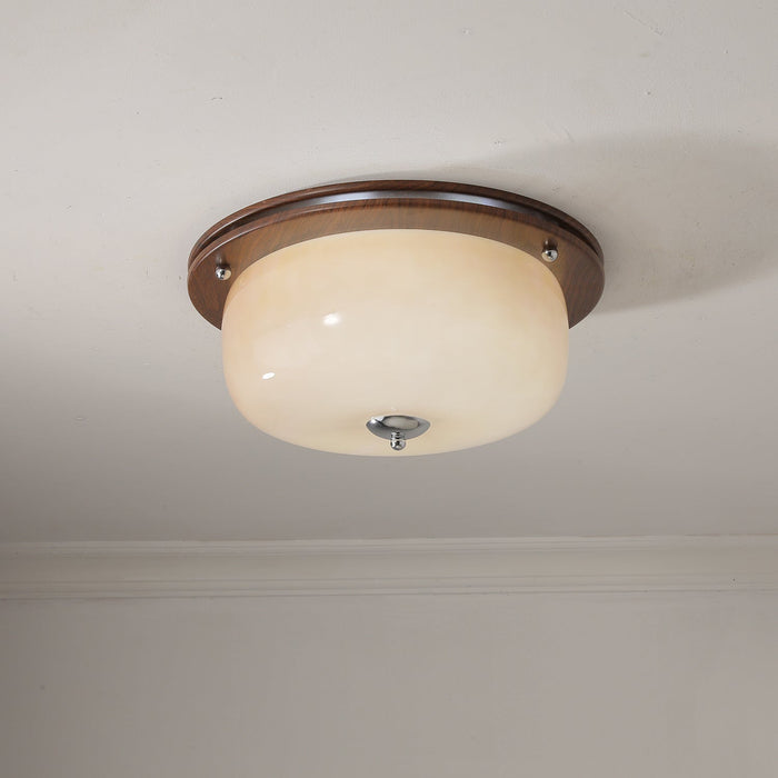 Glass Dome Ceiling Light-DWHOME