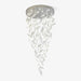 Glass Feathers Flying Chandelier-DWHOME
