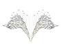 Glass Feathers Flying Chandelier-DWHOME