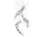 Glass Feathers Flying Chandelier-DWHOME