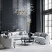 Glass Feathers Flying Chandelier-DWHOME