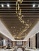 Glass Feathers Chandelier - DWHOME
