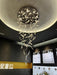 Glass Feathers Flying Chandelier-DWHOME