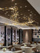 Glass Feathers Flying Chandelier-DWHOME