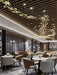 Glass Feathers Flying Chandelier-DWHOME