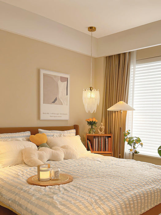 Glass Feather Pendant Light - DWHOME