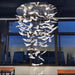 Glass Feathers Flying Chandelier-DWHOME