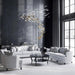 Glass Feathers Flying Chandelier-DWHOME