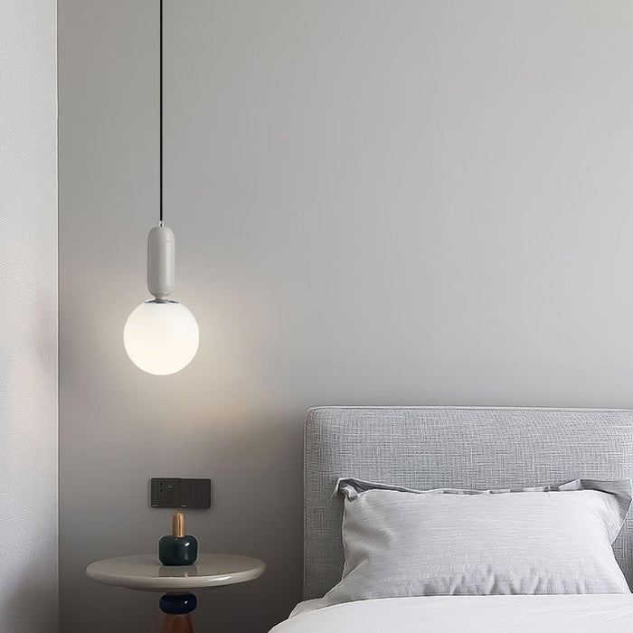 Glass Globe Ball Pendant Light-DWHOME