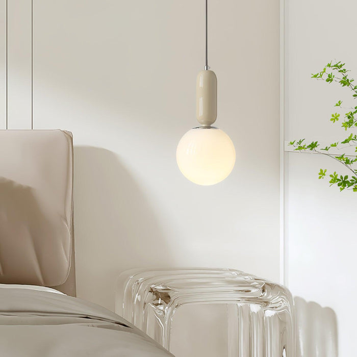 Glass Globe Ball Pendant Light-DWHOME