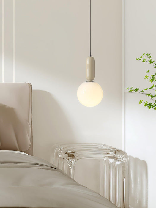 Glass Globe Ball Pendant Light-DWHOME
