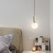 Glass Globe Ball Pendant Light-DWHOME