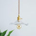 Glass Hibiscus Flower Swag Light-DWHOME