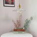 Glass Hibiscus Flower Swag Light-DWHOME
