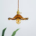 Glass Hibiscus Flower Swag Light-DWHOME