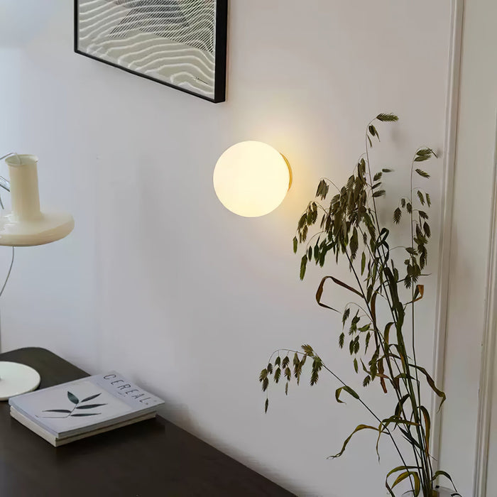 Glass Mini Orb Wall Lamp - Vakkerlight