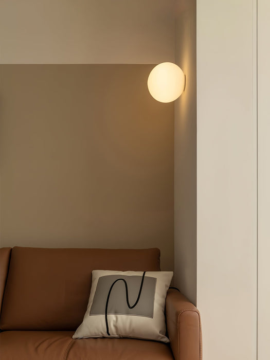 Glass Mini Orb Wall Lamp - Vakkerlight