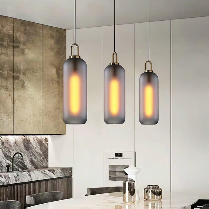 Pendulum Glass Pendant Lamp-DWHOME