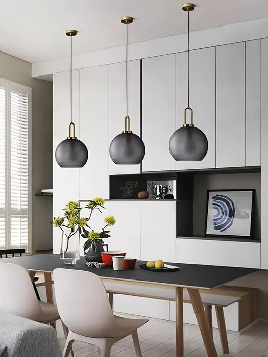Pendulum Glass Pendant Lamp-DWHOME