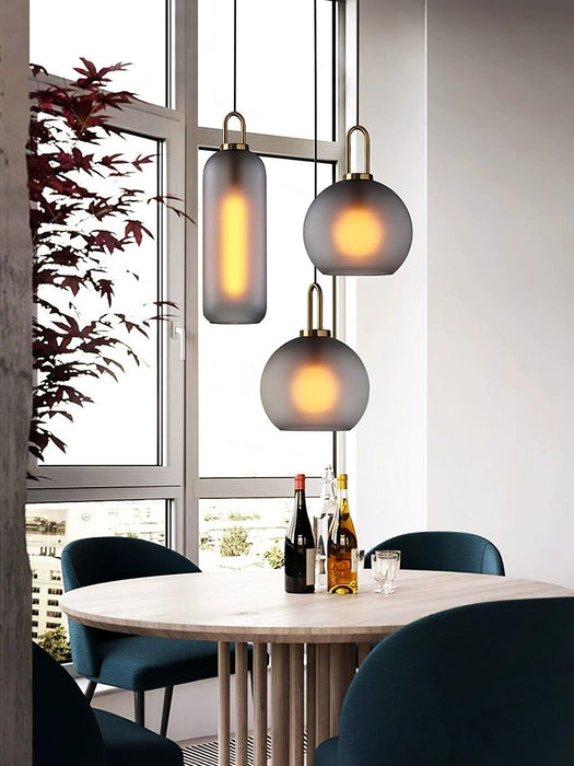 Pendulum Glass Pendant Lamp-DWHOME