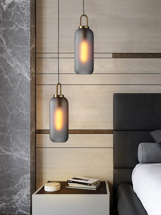 Pendulum Glass Pendant Lamp-DWHOME
