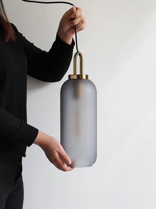 Pendulum Glass Pendant Lamp-DWHOME