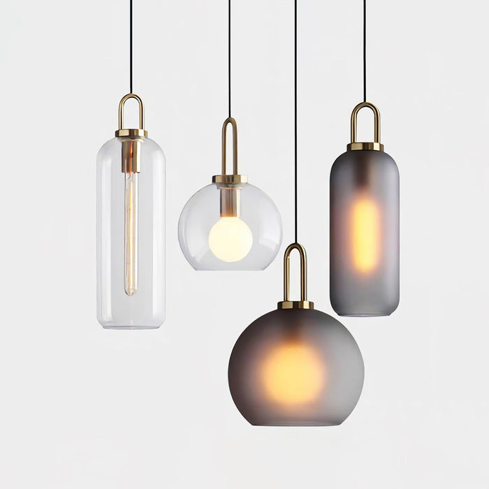 Pendulum Glass Pendant Lamp-DWHOME