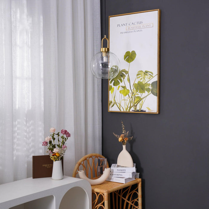 Glass Pendant Swag Light-DWHOME