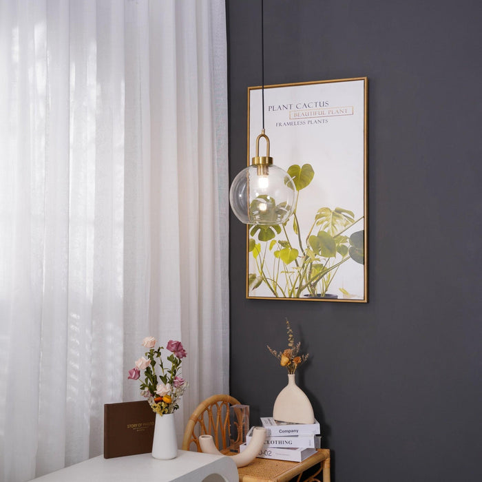 Pendulum Glass Pendant Lamp-DWHOME