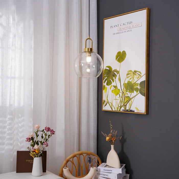 Pendulum Glass Pendant Lamp-DWHOME