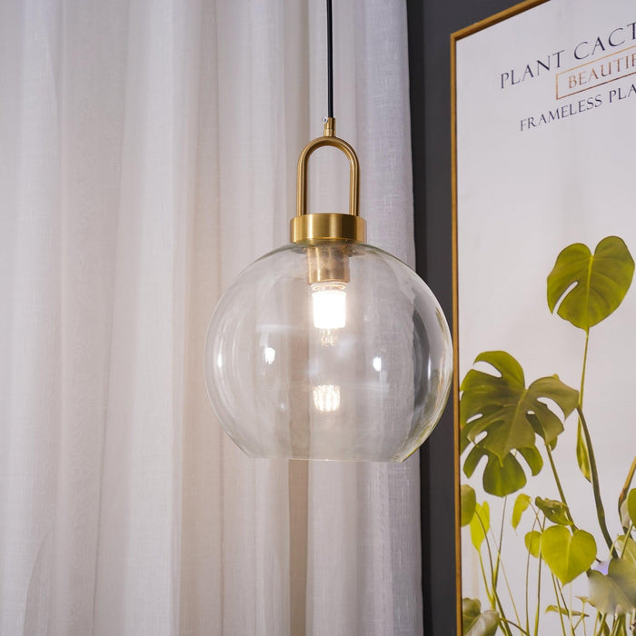 Pendulum Glass Pendant Lamp-DWHOME