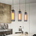 Glass Pendant Swag Light-DWHOME