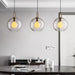 Glass Pendant Swag Light-DWHOME